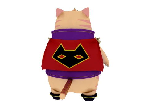 Cartoon cat 3D Model