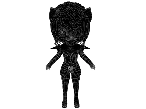 Cartoon cat 3D Model