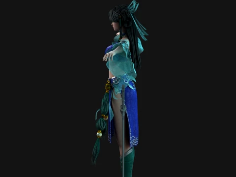 Girl 3D Model