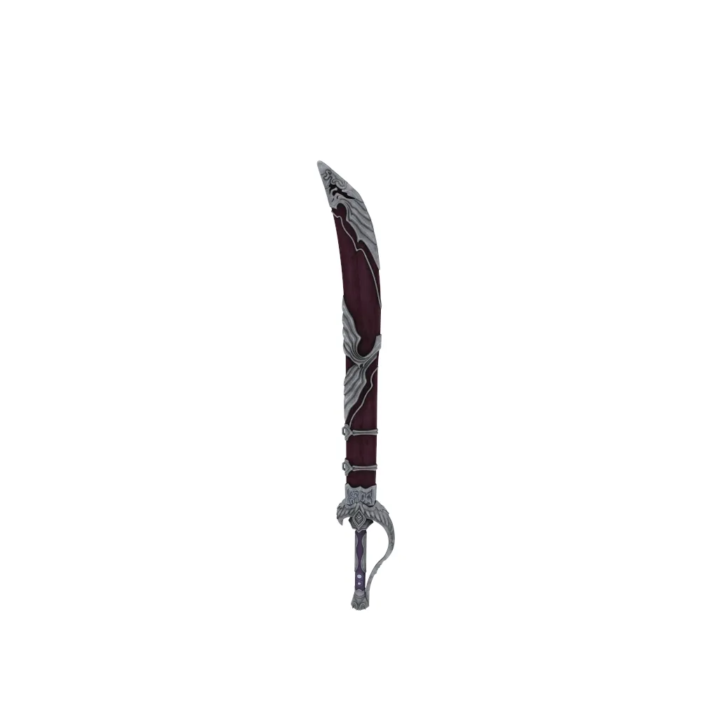 Extreme Shadow Blade 3D Model .c4d .max .obj .3ds .fbx .stl .blend 
