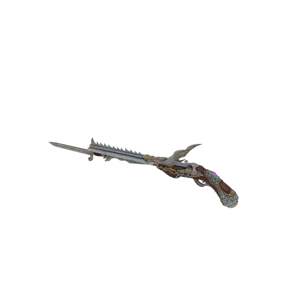 Shadow weapon 3D Model .c4d .max .obj .3ds .fbx .stl .blend
