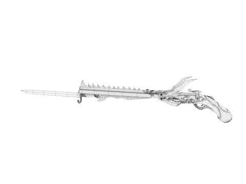 Shadow weapon 3D Model