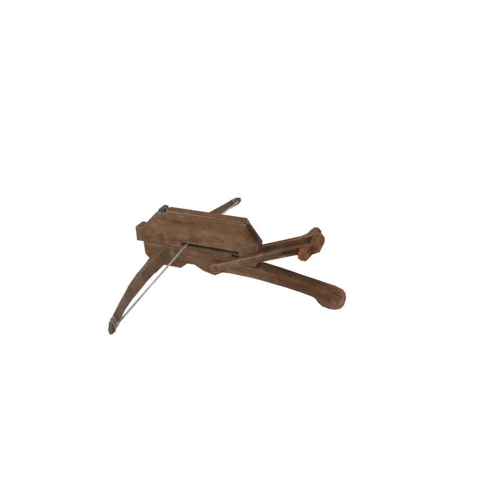 Crossbow 3D Model .c4d .max .obj .3ds .fbx .stl .blend 