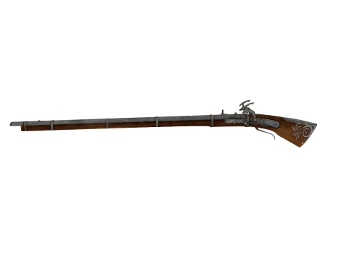 Flintlock 3D Model