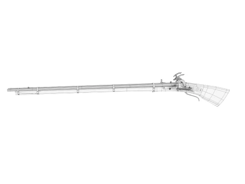 Flintlock 3D Model