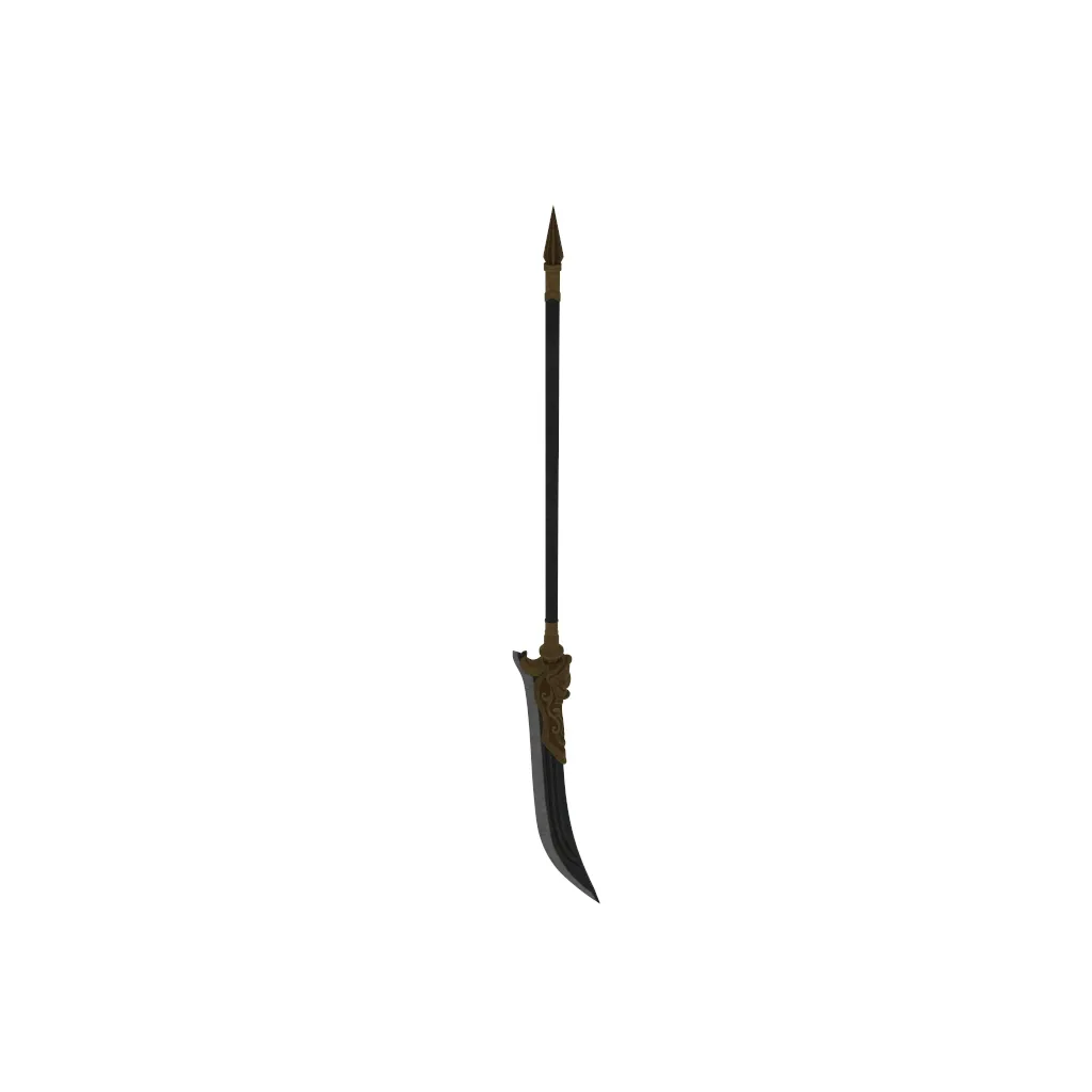 Long knife 3D Model .c4d .max .obj .3ds .fbx .stl .blend 