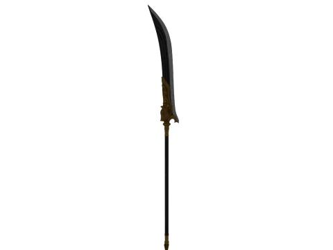 Long knife 3D Model