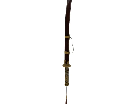 Brocade Spring Knife 3D Model