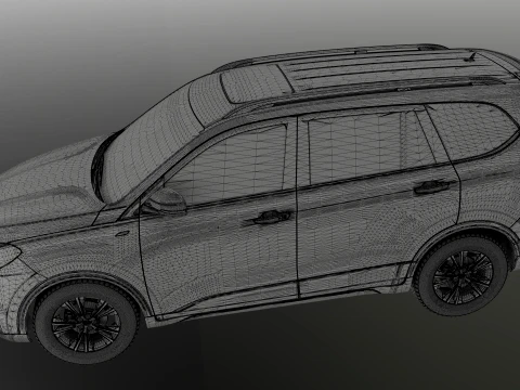 SUV 3D Model