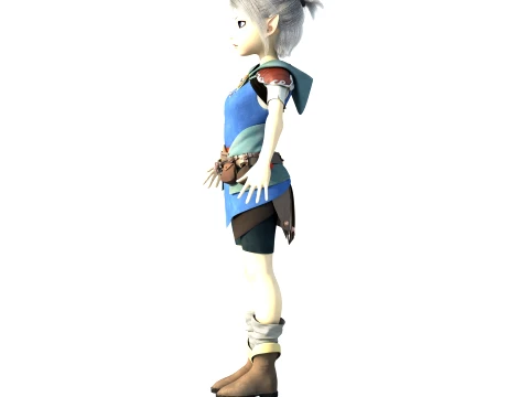 Girl 3D Model