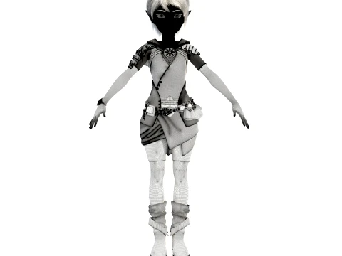 Girl 3D Model