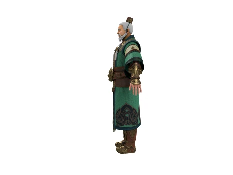 Old general 3D Model