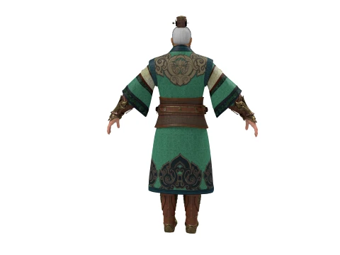 Old general 3D Model