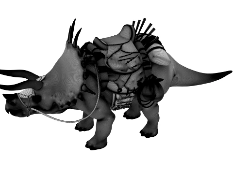 Triceratopsfinal 3D Model