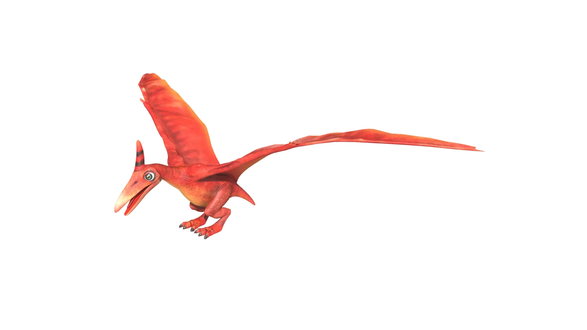 Pterosaur 3D Model .c4d .max .obj .3ds .fbx .stl .blend 