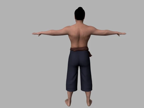 Ancient men 3D Model