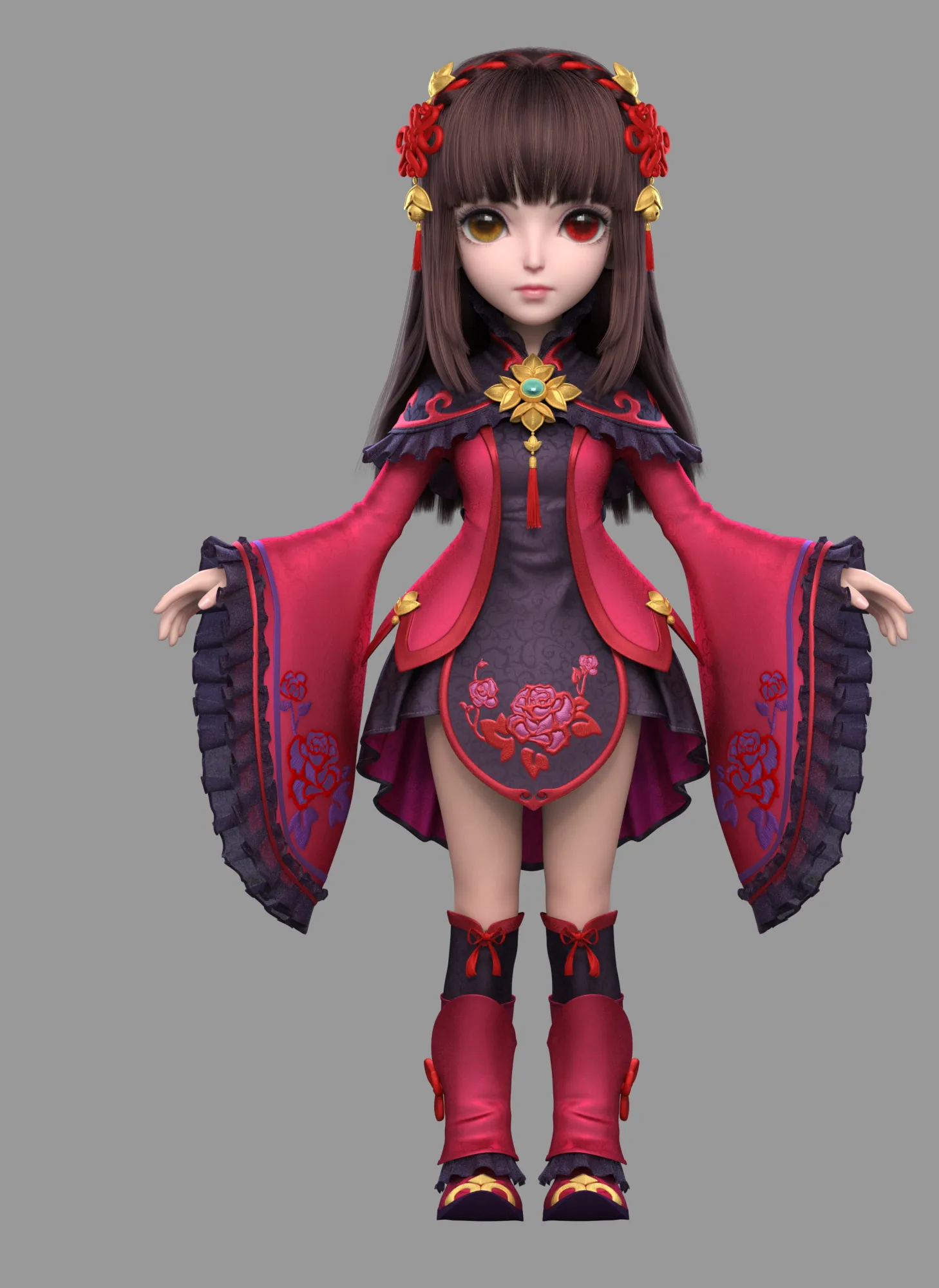 Cartoon characters 3D Model .c4d .max .obj .3ds .fbx .stl .blend 