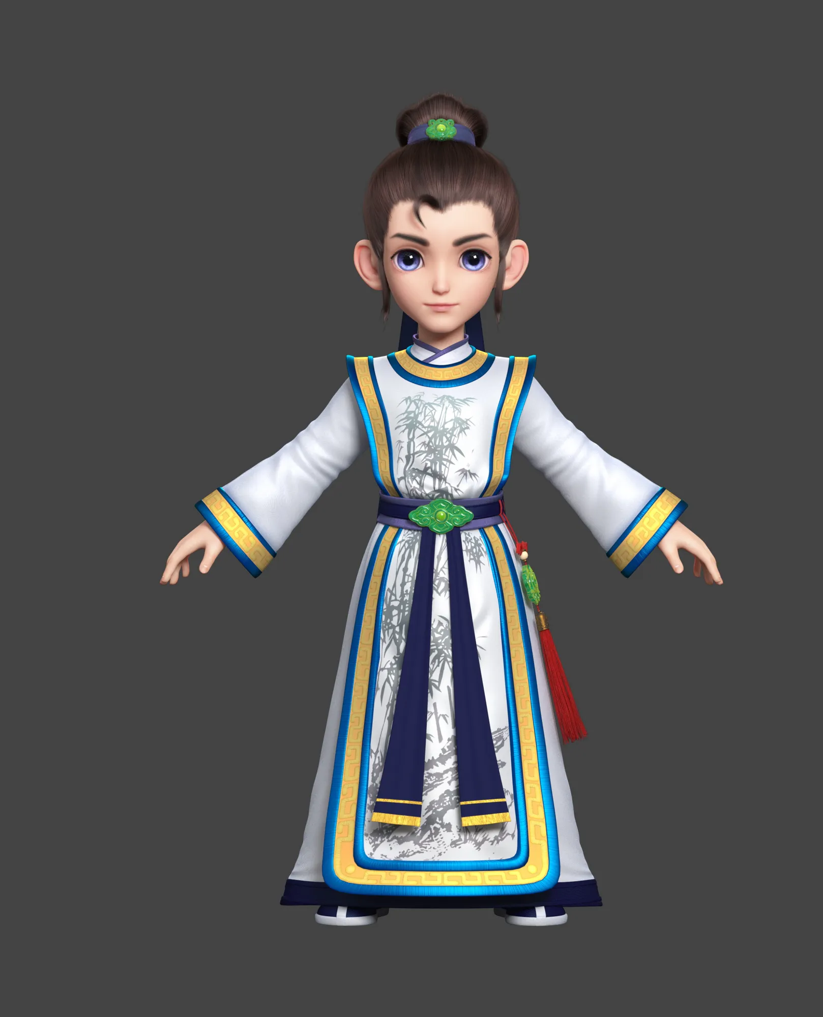 Cartoon characters 3D Model .c4d .max .obj .3ds .fbx .stl .blend 