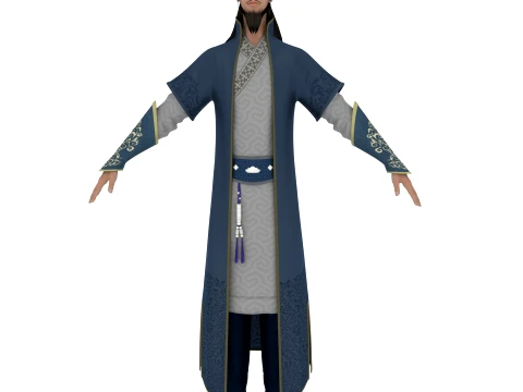 Ancient man 3D Model