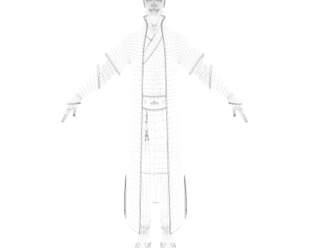 Ancient man 3D Model