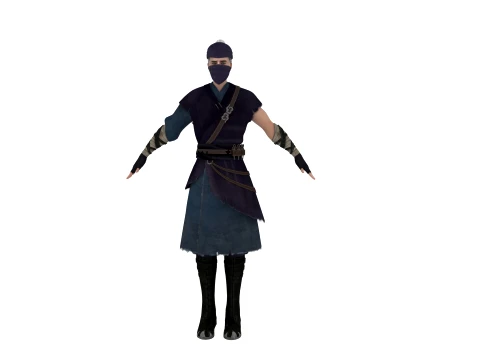 Assassin 3D Model