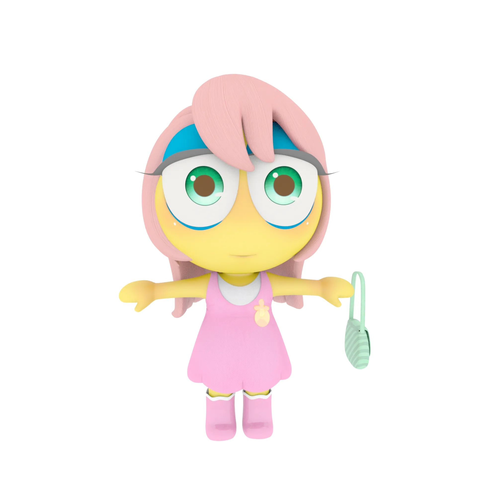 Cartoon characters 3D Model .c4d .max .obj .3ds .fbx .stl .blend