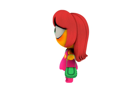 Cartoon characters 3D Model