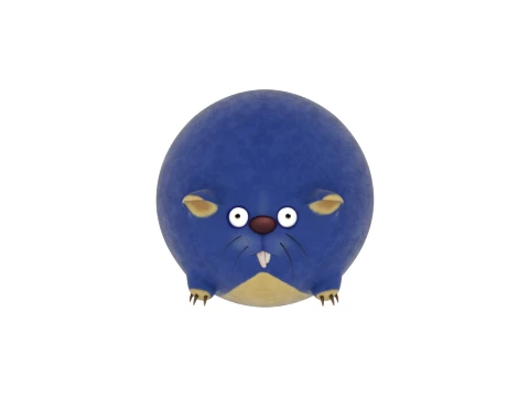 Cartoon characters 3D Model