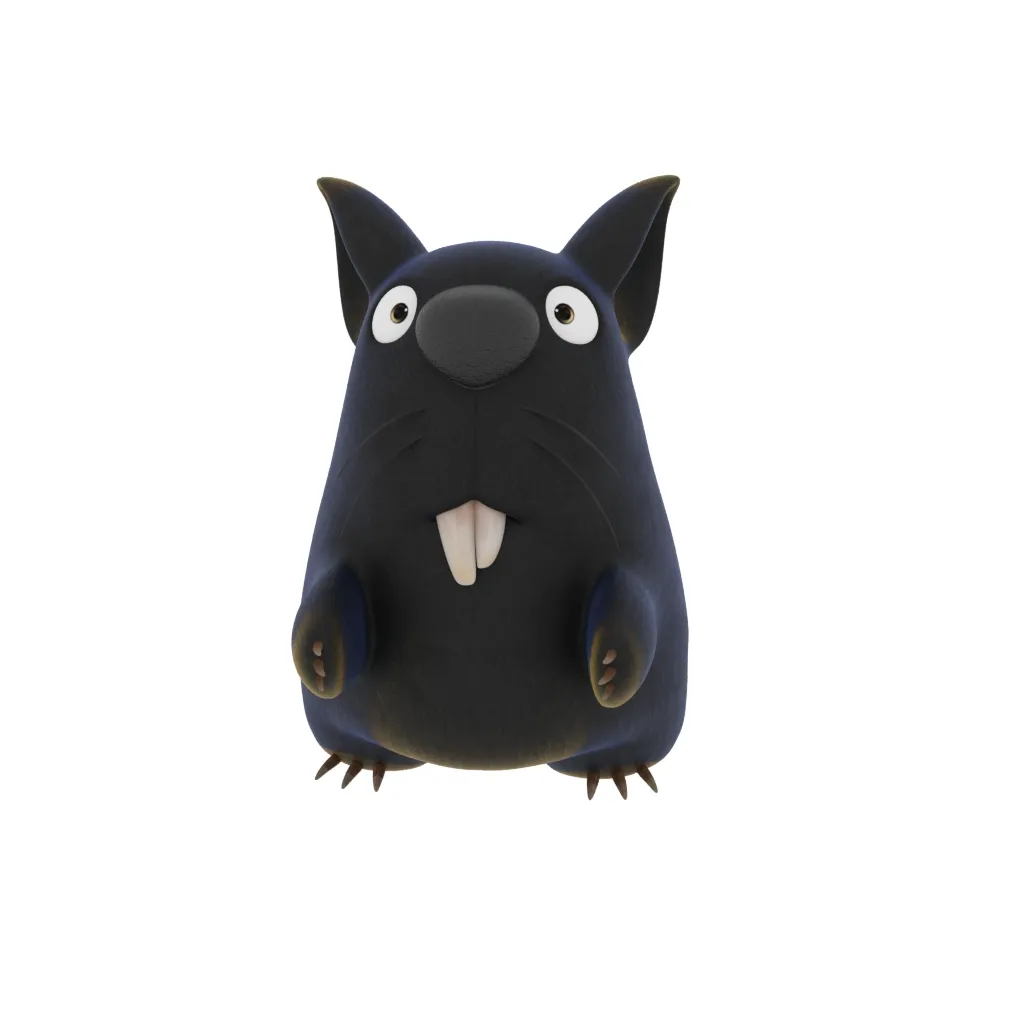 Cartoon characters 3D Model .c4d .max .obj .3ds .fbx .stl .blend