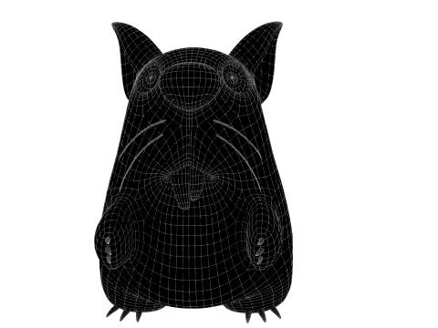 Cartoon characters 3D Model