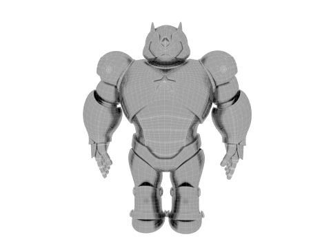 Cartoon characters 3D Model