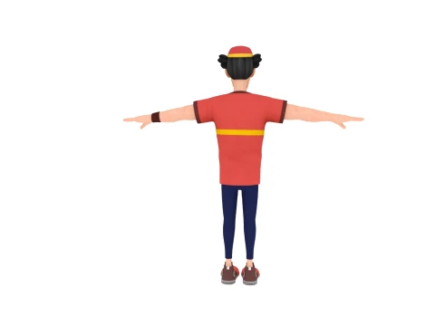 Cartoon characters 3D Model