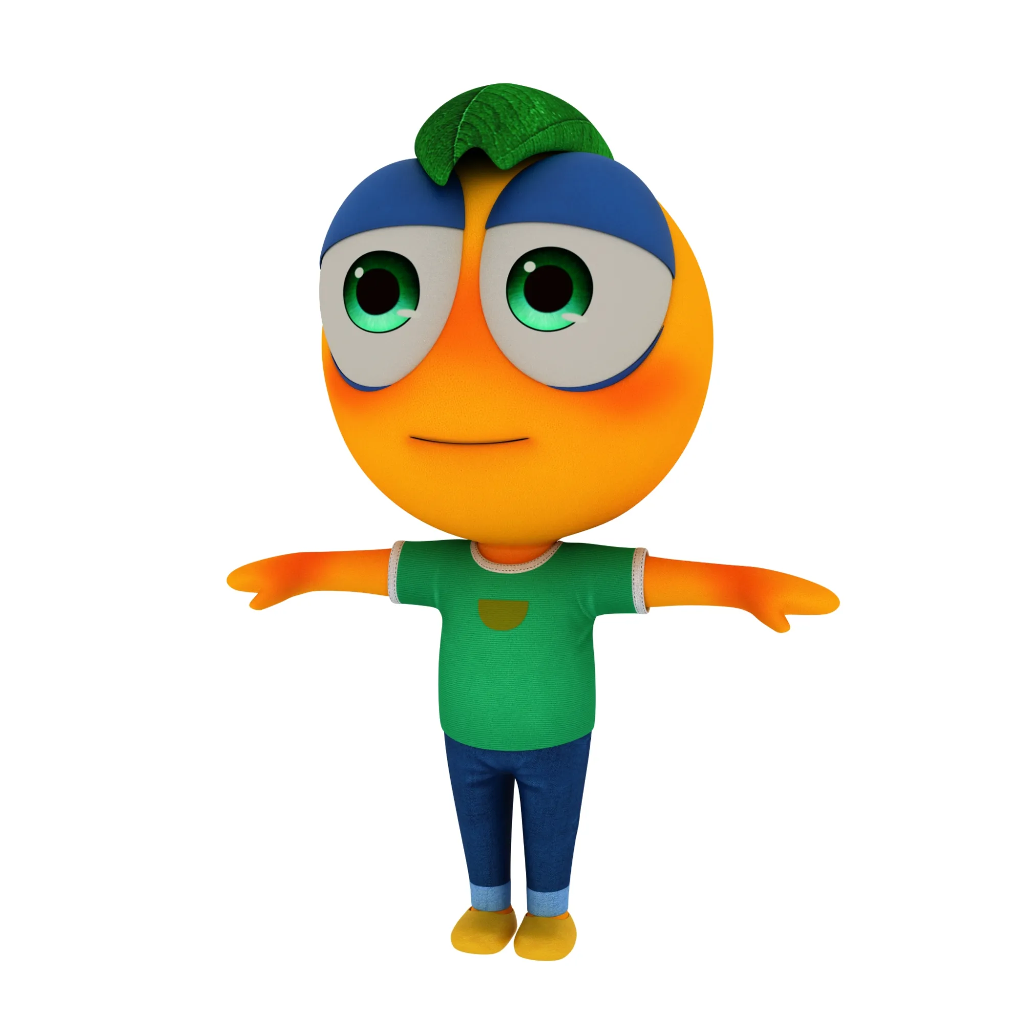 Cartoon characters 3D Model .c4d .max .obj .3ds .fbx .stl .blend