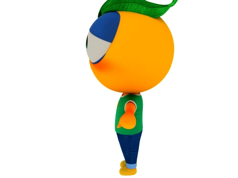 Cartoon characters 3D Model