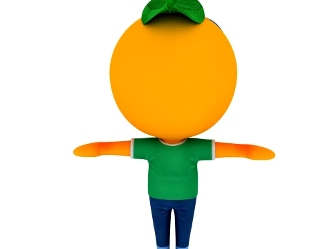 Cartoon characters 3D Model