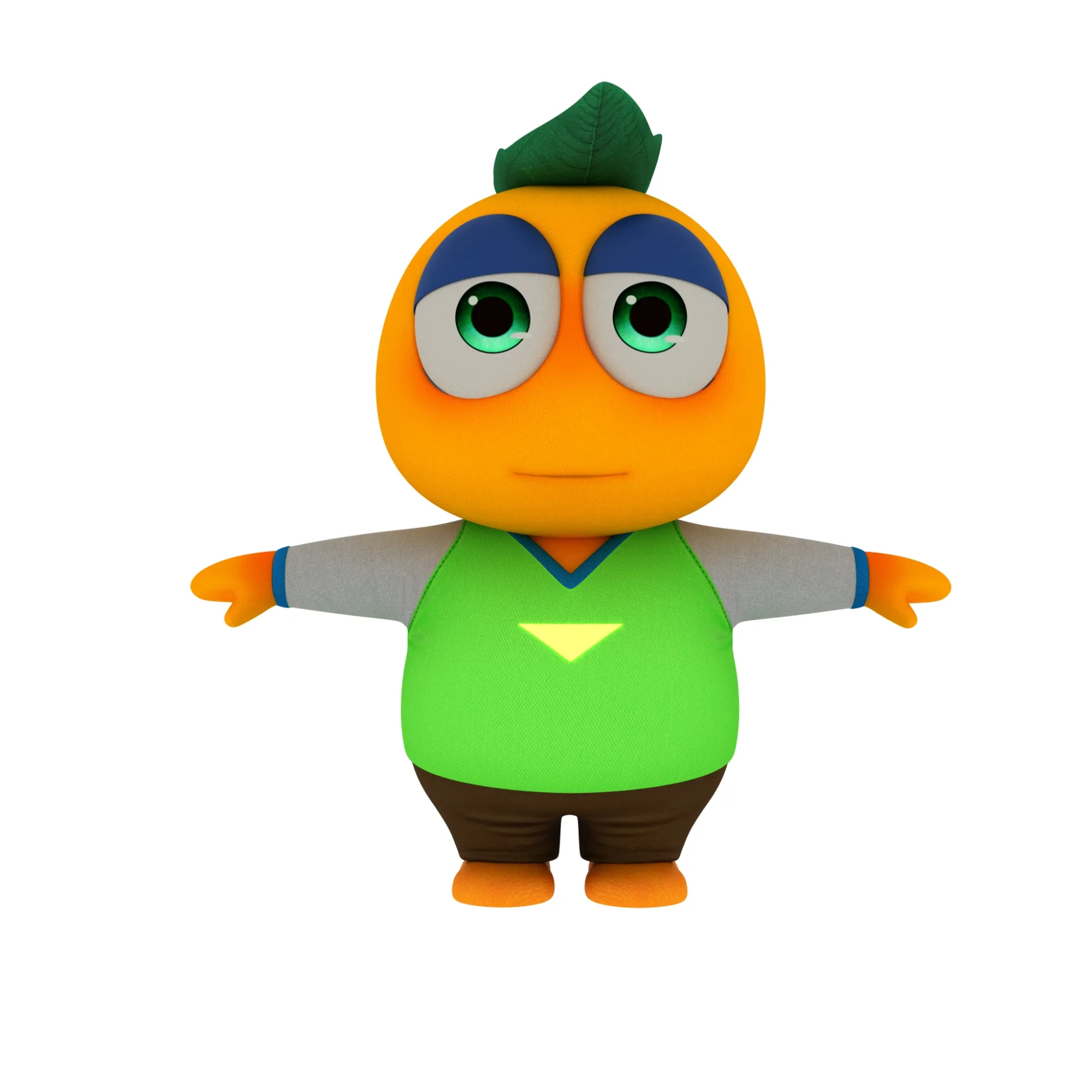 Cartoon characters 3D Model .c4d .max .obj .3ds .fbx .stl .blend