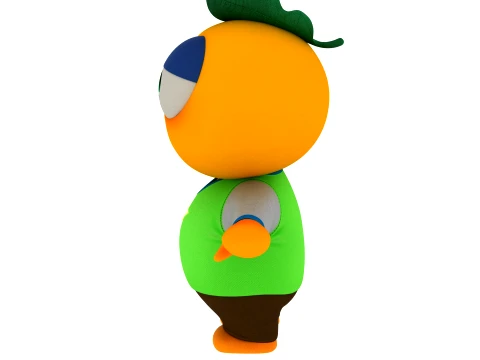 Cartoon characters 3D Model