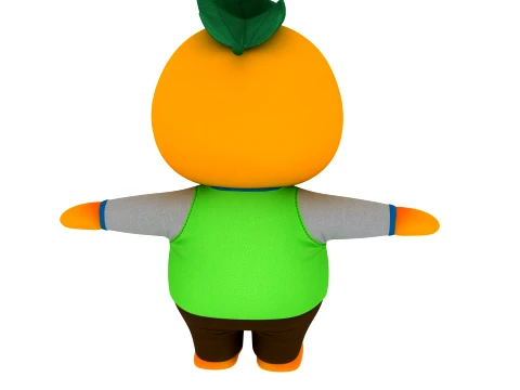 Cartoon characters 3D Model