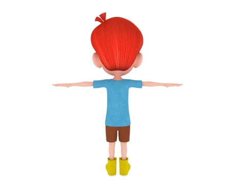 Cartoon characters 3D Model