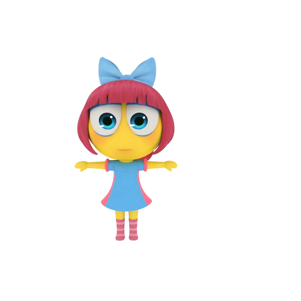 Cartoon characters 3D Model .c4d .max .obj .3ds .fbx .stl .blend