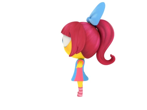 Cartoon characters 3D Model