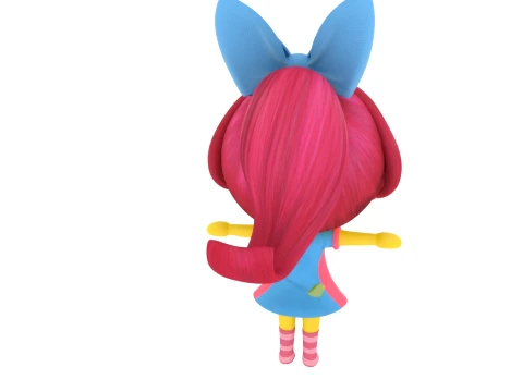 Cartoon characters 3D Model