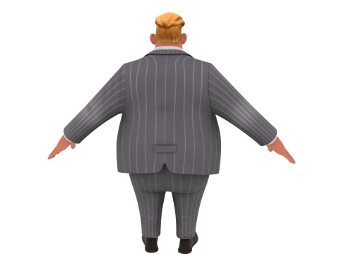 Cartoon characters 3D Model