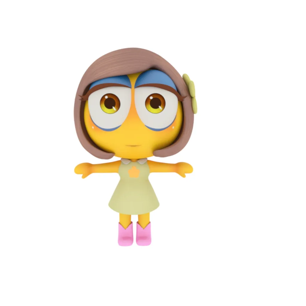 Cartoon characters 3D Model .c4d .max .obj .3ds .fbx .stl .blend