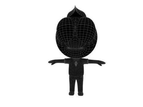 Cartoon characters 3D Model