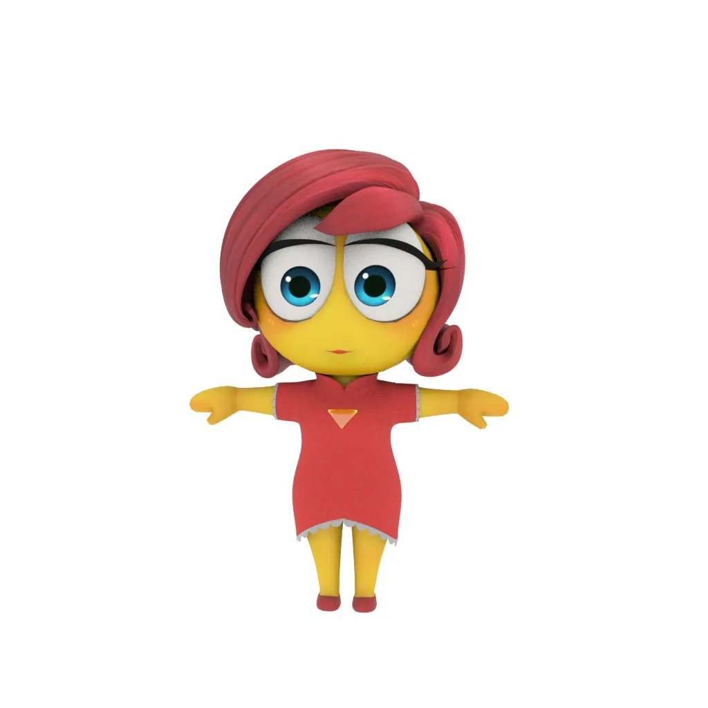 Cartoon characters 3D Model .c4d .max .obj .3ds .fbx .stl .blend