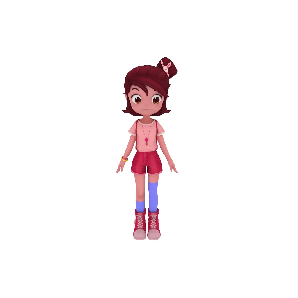 Cartoon characters 3D Model .c4d .max .obj .3ds .fbx .stl .blend