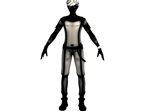 Cartoon characters 3D Model