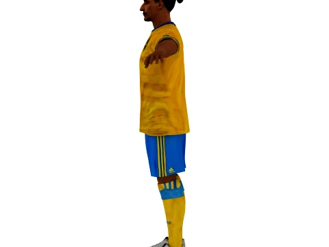 Zlatan IBRAHIMOVIC 3D Model