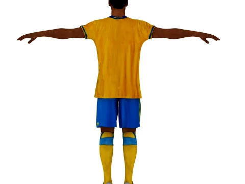 Zlatan IBRAHIMOVIC 3D Model